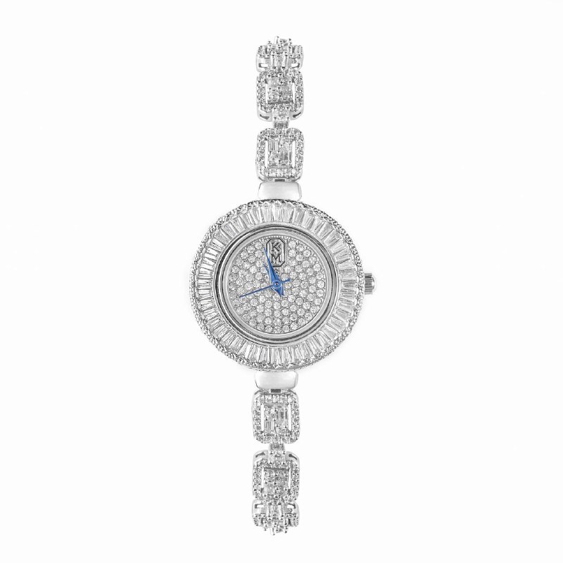 ساعت نقره زنانه مجلسی جواهری مدل WI E14 G3