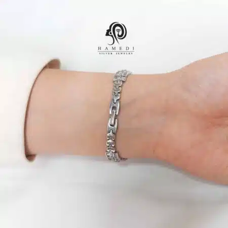 ساعت نقره زنانه صفحه گرد مدل WI E26 G1