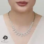 سرویس نقره زنانه جواهری مجلسی مدل SI F24