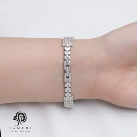 ساعت نقره زنانه مجلسی ظریف مدل WI B2 B2