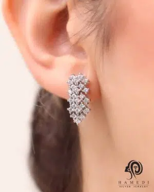 سرویس زنانه نقره مدل SI B38