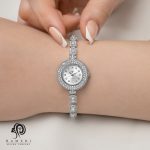 ساعت نقره زنانه جواهری مدل WI E3 B2