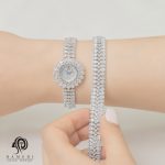 ست ساعت و دستبند نقره زنانه مدل SWB21