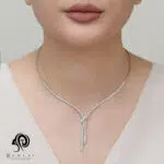 سرویس نقره زنانه جواهری مجلسی مدل SE B6