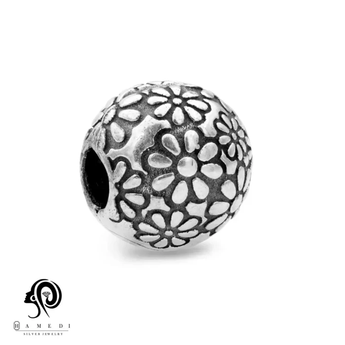 استاپر پاندورا دونه دستبند نقره مدل PSK 5