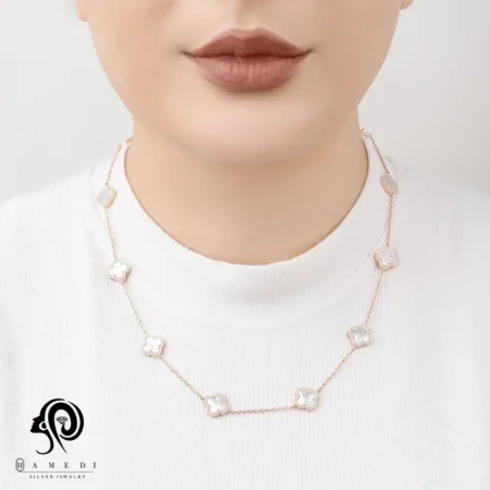 رولباسی ونکلیف نقره زنانه 10تایی مدل KEC C11 R