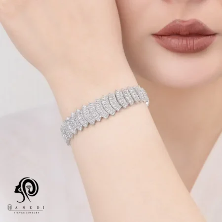 دستبند نقره زنانه