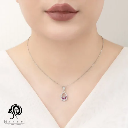 نیم ست زنانه نقره اسپرت رنگی مدل NI A17