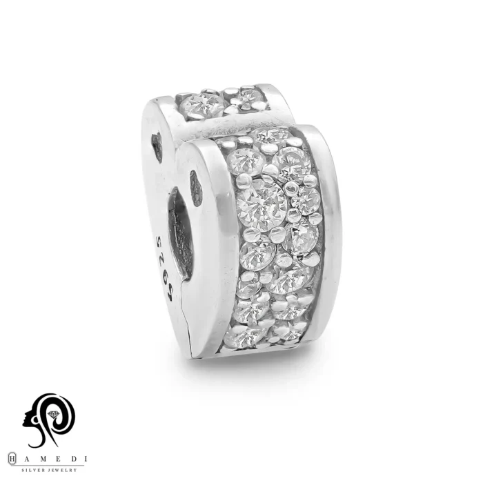 استاپر پاندورا نقره طرح قلب مدل PSK 4