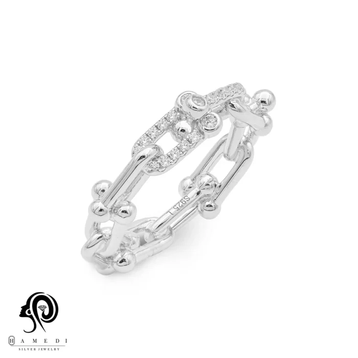 انگشتر نقره زنانه تیفانی اسپرت مدل RE B132