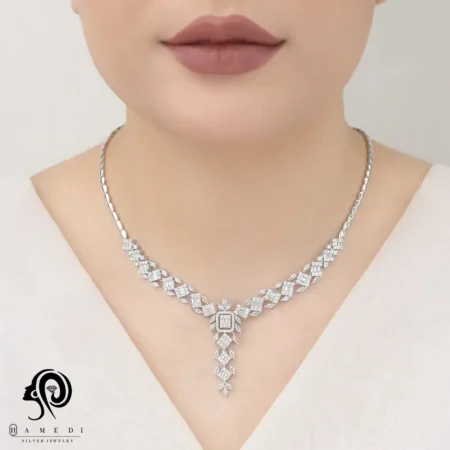 سرویس نقره شیک زنانه مجلسی مدل SI D11