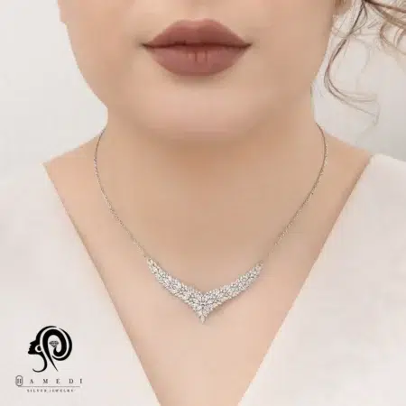 سرویس نقره شیک زنانه مجلسی مدل SIC K6