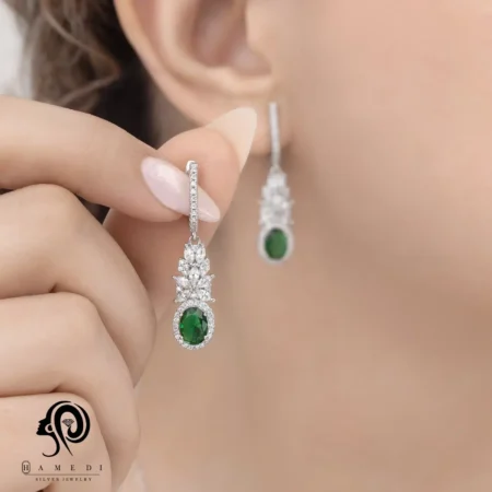 سرویس زنانه نقره زنجیری رنگی مدل SIC R2