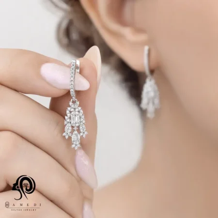 سرویس نقره شیک زنانه مجلسی مدل SIC S15