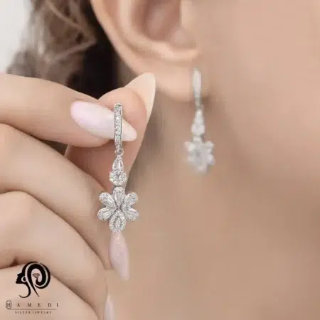 سرویس نقره شیک زنانه مجلسی مدل SIC S5