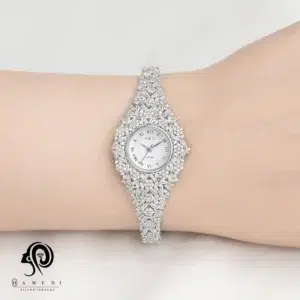 ساعت زنانه نقره مجلسی شیک مدل WI F22 F1