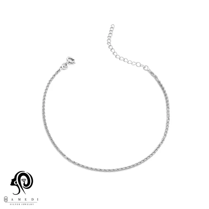 پابند نقره زنانه اسپرت دیسکو مدل AE T27