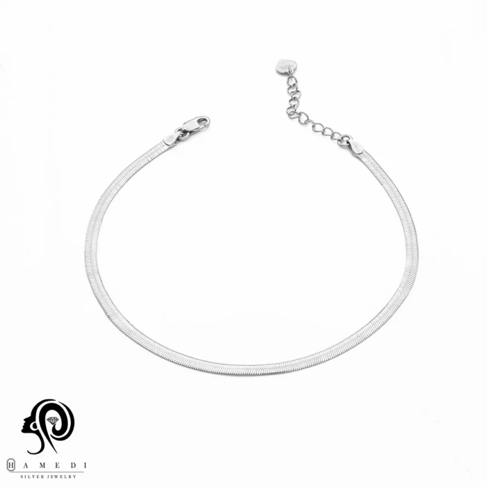 پابند نقره زنانه هرینگبون اسپرتی مدل AE T29