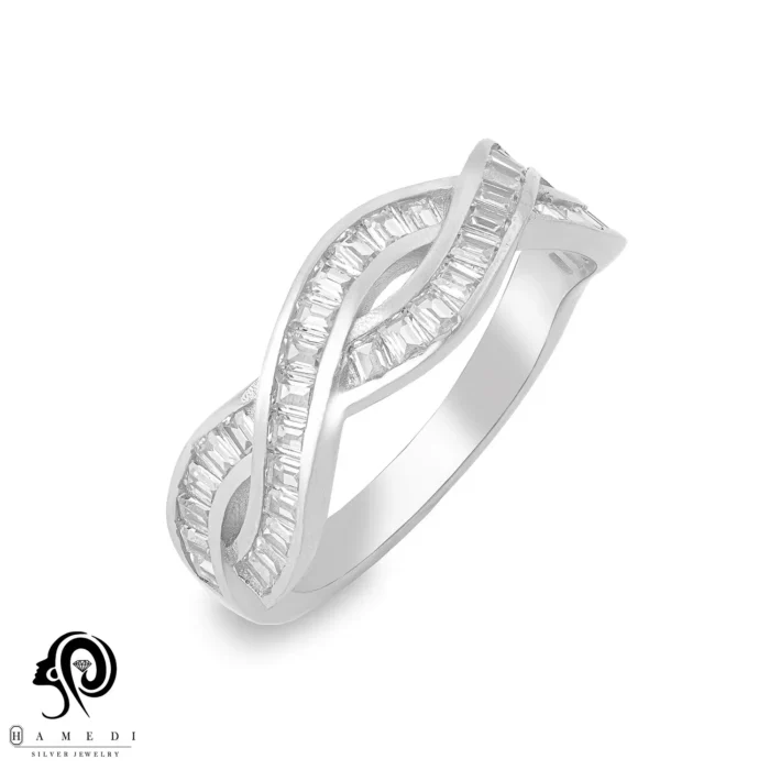 انگشتر نقره زنانه تیپرز اسپرتی مدل RI G2 