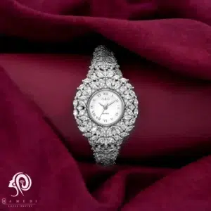 ساعت نقره زنانه مجلسی شیک مدل WI K41 K1 