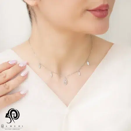 گردنبند نقره زنانه