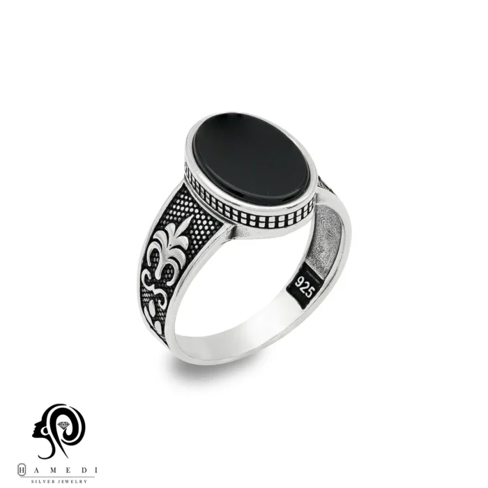 انگشتر نقره مردانه ترک اسپرتی مدل REM R96