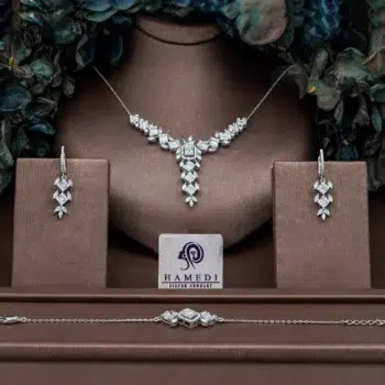 سرویس نقره شیک زنانه مجلسی مدل SIC D2