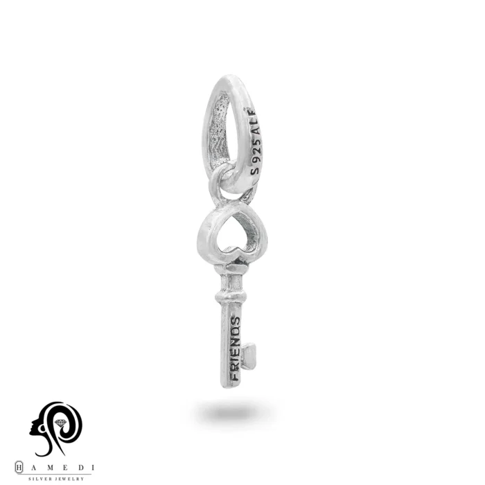 چارم پاندورا نقره طرح کلید مدل PCA 44