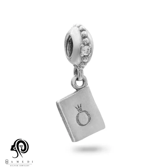 چارم پاندورا نقره طرح پاسپورت مدل PCA 45