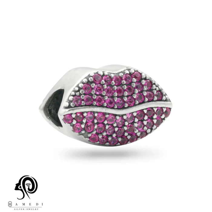 چارم دستبند پاندورا طرح لب مدل PCH 86