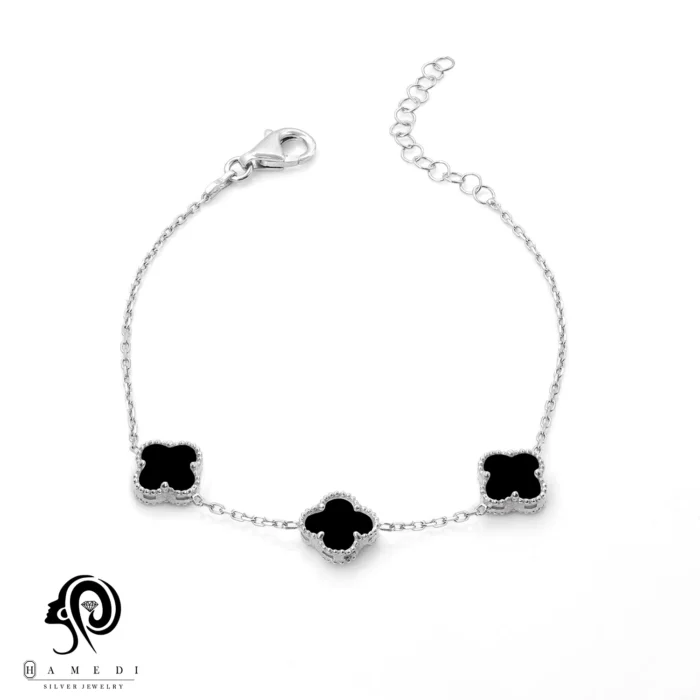 دستبند ونکلیف نقره زنانه اسپرتی مدل BEC C2 L