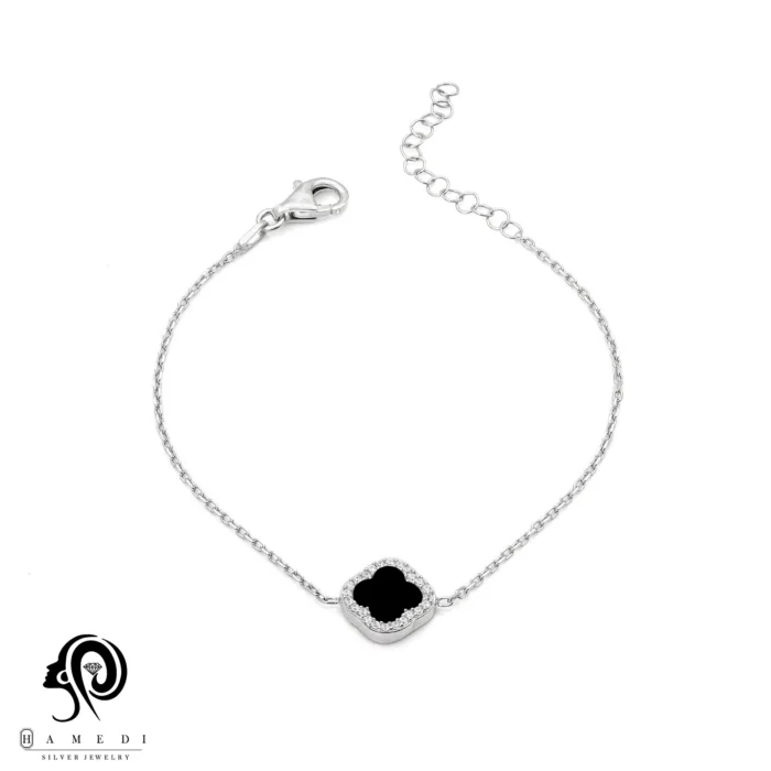 دستبند ونکلیف نقره زنانه اسپرتی مدل BEC C9 L