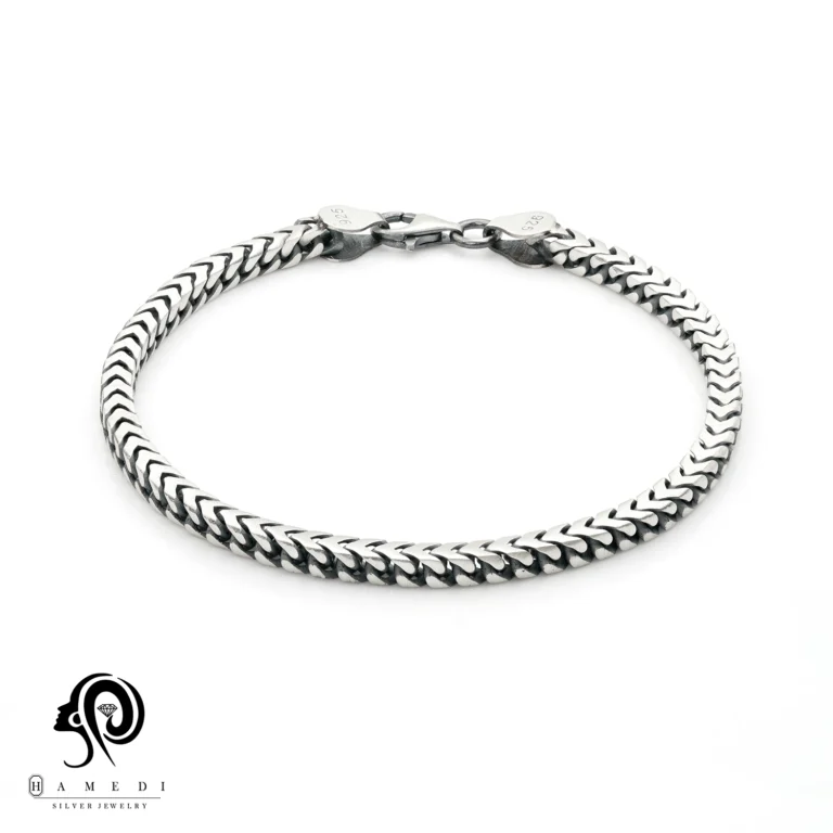 دستبند نقره مردانه پیکان اسپرتی مدل BEM T106 T