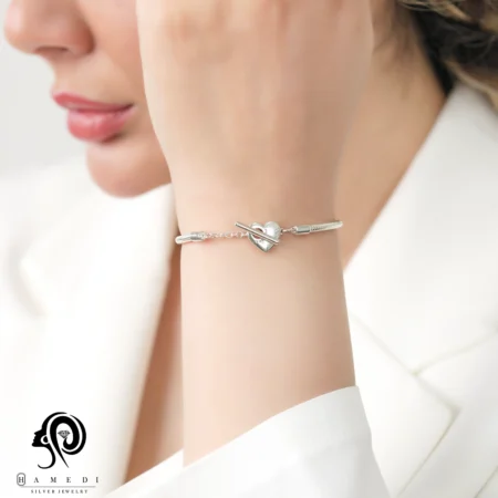 دستبند پاندورا نقره زنانه PANDORA مدل BEP11