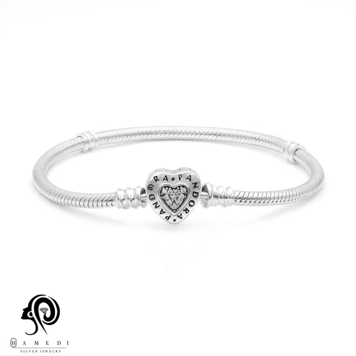 دستبند پاندورا نقره زنانه PANDORA مدل BEP6