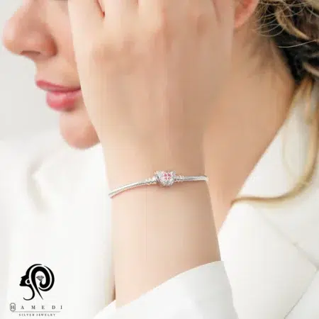 دستبند پاندورا نقره زنانه PANDORA مدل BEP7