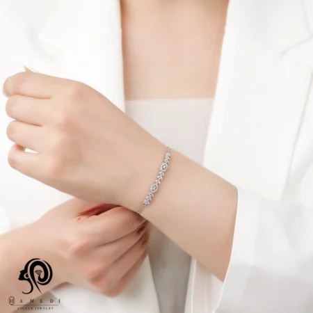 سرویس نقره شیک زنانه مجلسی مدل SIC E14