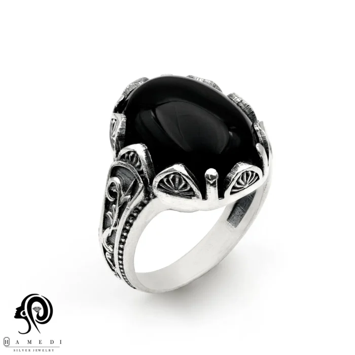 انگشتر نقره مردانه اونیکس اصل مدل RIM ON21