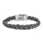 دستبند نقره مردانه