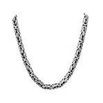 گردنبند نقره مردانه