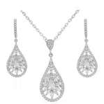 نیم ست نقره زنانه