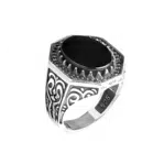 انگشتر نقره مردانه