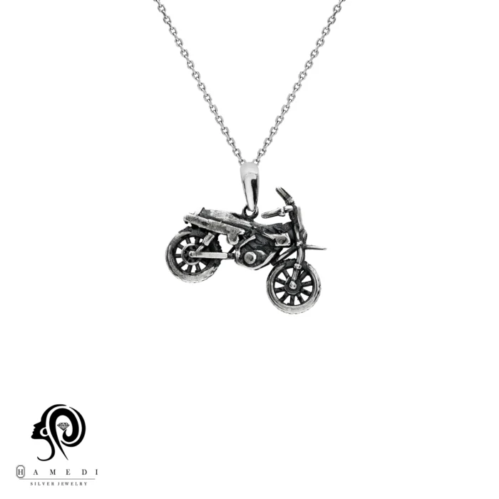 مدال نقره زنانه طرح موتور مدل MI T26