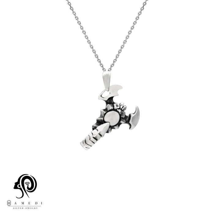 مدال نقره اسپرت طرح عقرب مدل MI T33