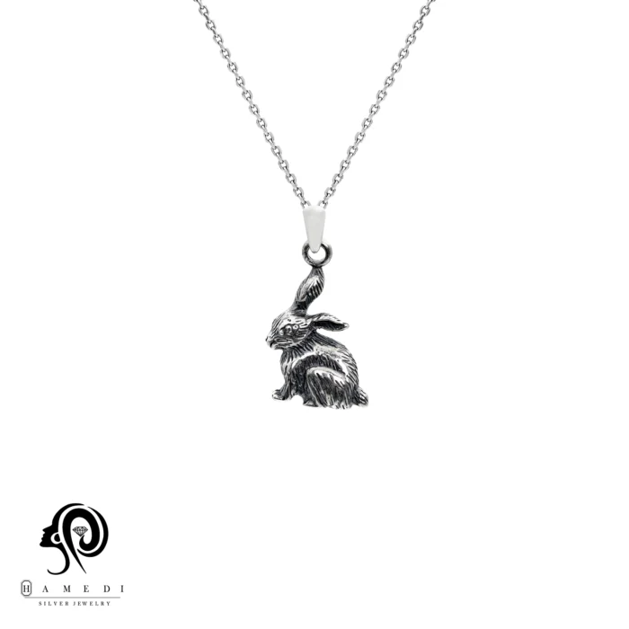 مدال نقره اسپرت طرح خرگوش مدل MI T36