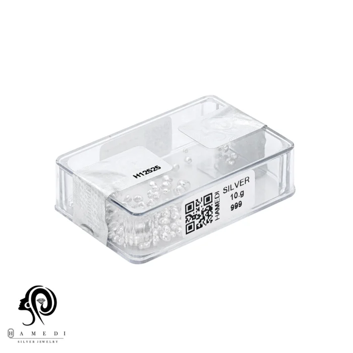 ساچمه نقره ۱۰ گرمی عیار ۹۹۹ | خرید مطمئن با کد اصالت