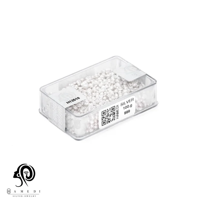 ساچمه نقره 100 گرمی