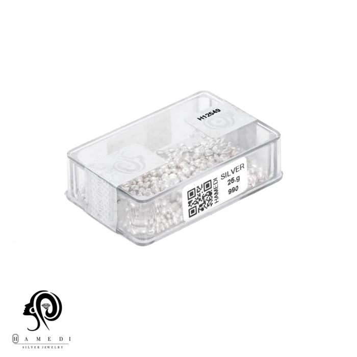 ساچمه نقره 25 گرمی عیار 990 ایرانی