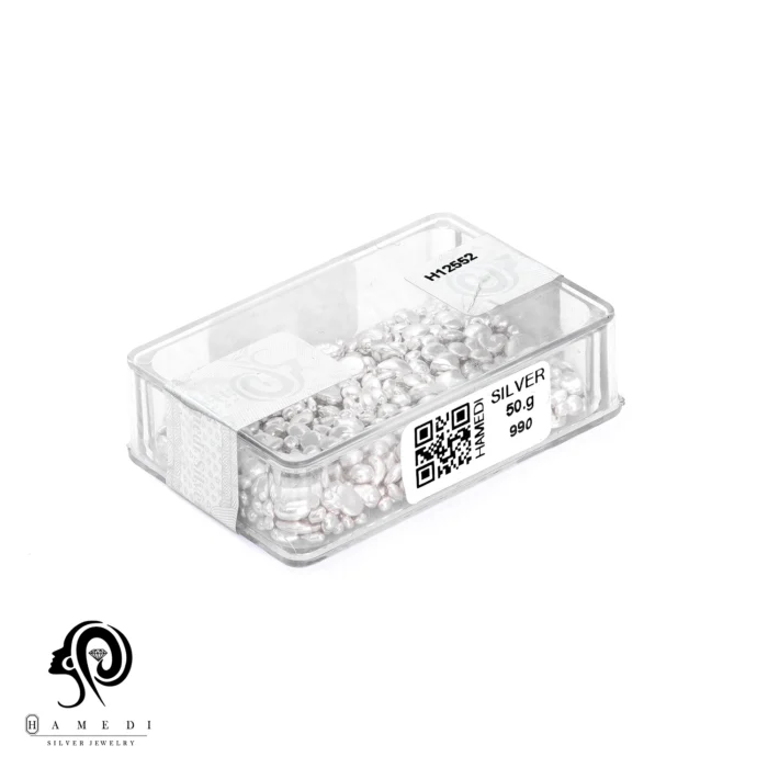 ساچمه نقره 50 گرمی عیار ۹۹0 ایرانی