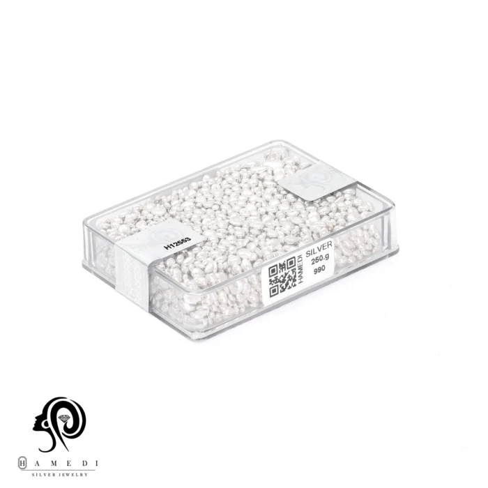 ساچمه نقره 250 گرمی عیار ۹۹0 ایرانی